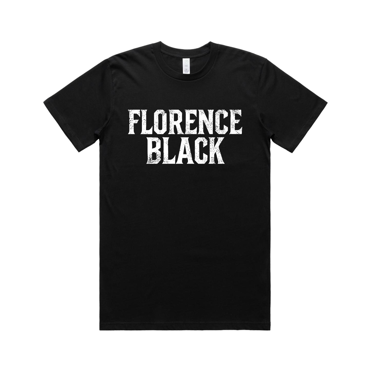 Pouring Rain White Logo T-Shirt