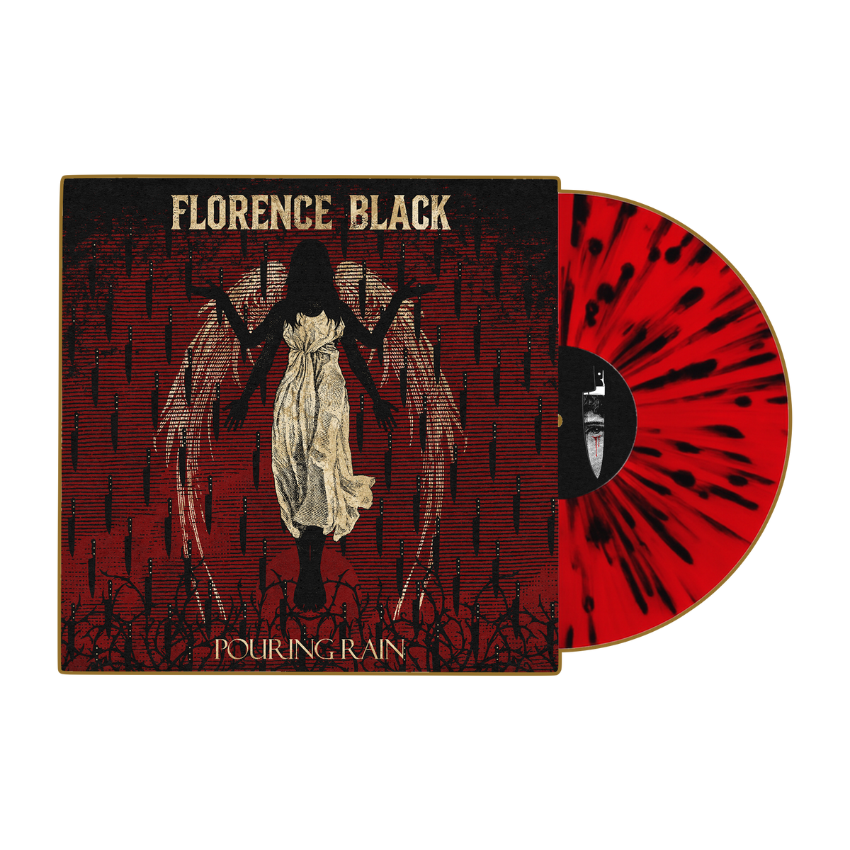Pouring Rain VINYL - Deluxe Edition // Red Splatter