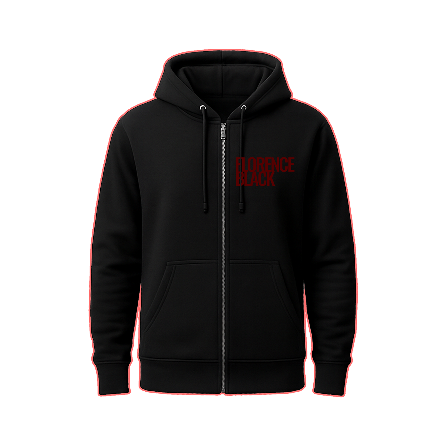 Pouring Rain Zip Hoody