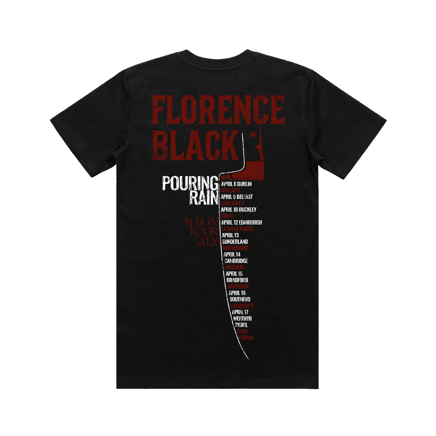 Pouring Rain Tour T-shirt