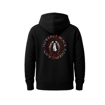 Pouring Rain Circle Print Hoodie