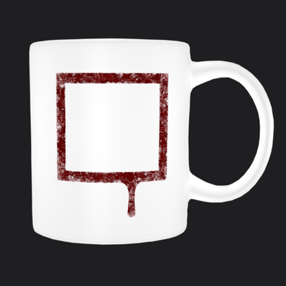 Coloured In White Mug