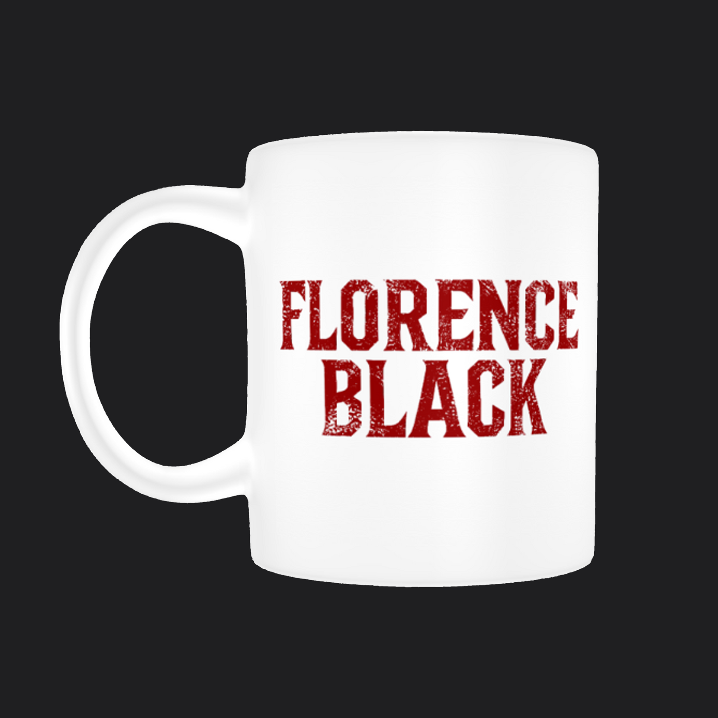 Coloured In White Mug