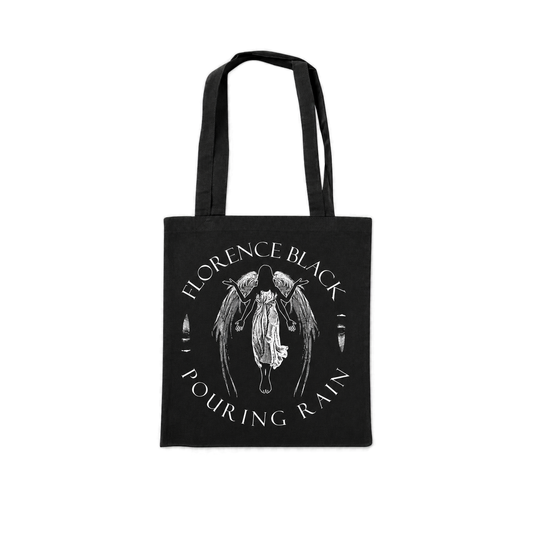 Pouring Rain Black Tote